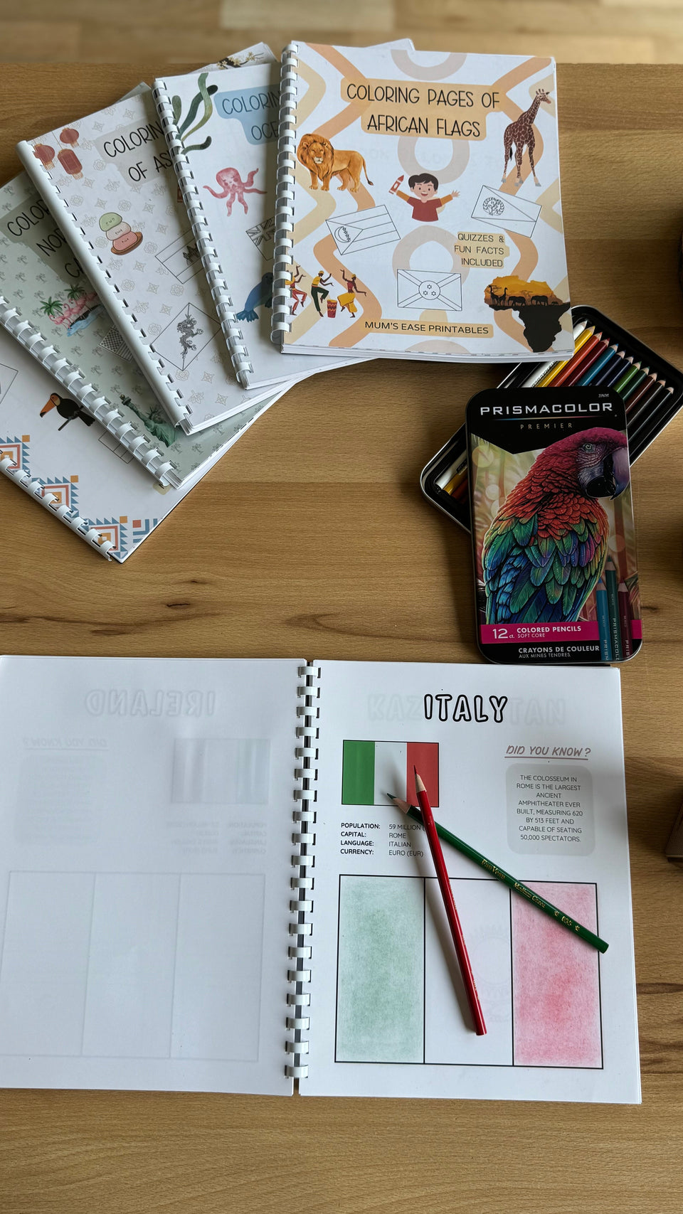 Digital Downloads – Geography & Flags