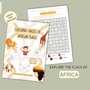 Africa Flags Coloring Book – Printable PDF for Kids | Letter & A4