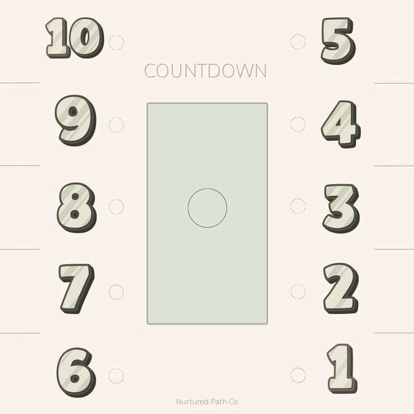 Kids Countdown Chart – Printable Digital Download