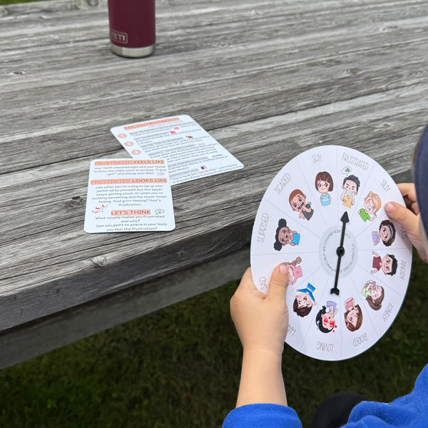 Feelings Wheel for Kids – Emotional Learning & Self-Regulation Tool