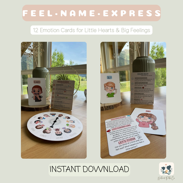 Feelings & Coping Cards for Kids – Printable Emotional Learning Cards