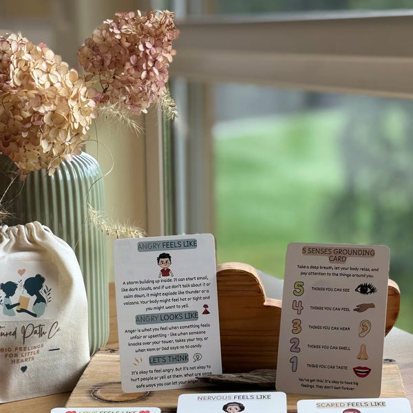 Feelings & Coping Skills Cards for Kids – Social Emotional Learning (SEL)