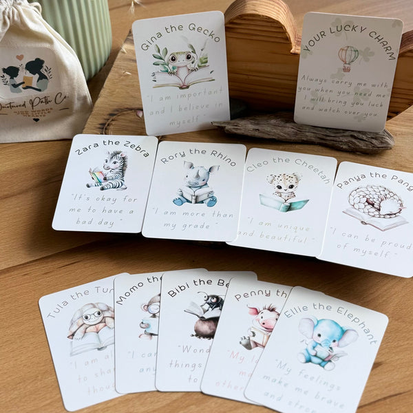 Affirmation Cards for Kids – Wild Animal Edition | Confidence & Positive Self-Talk