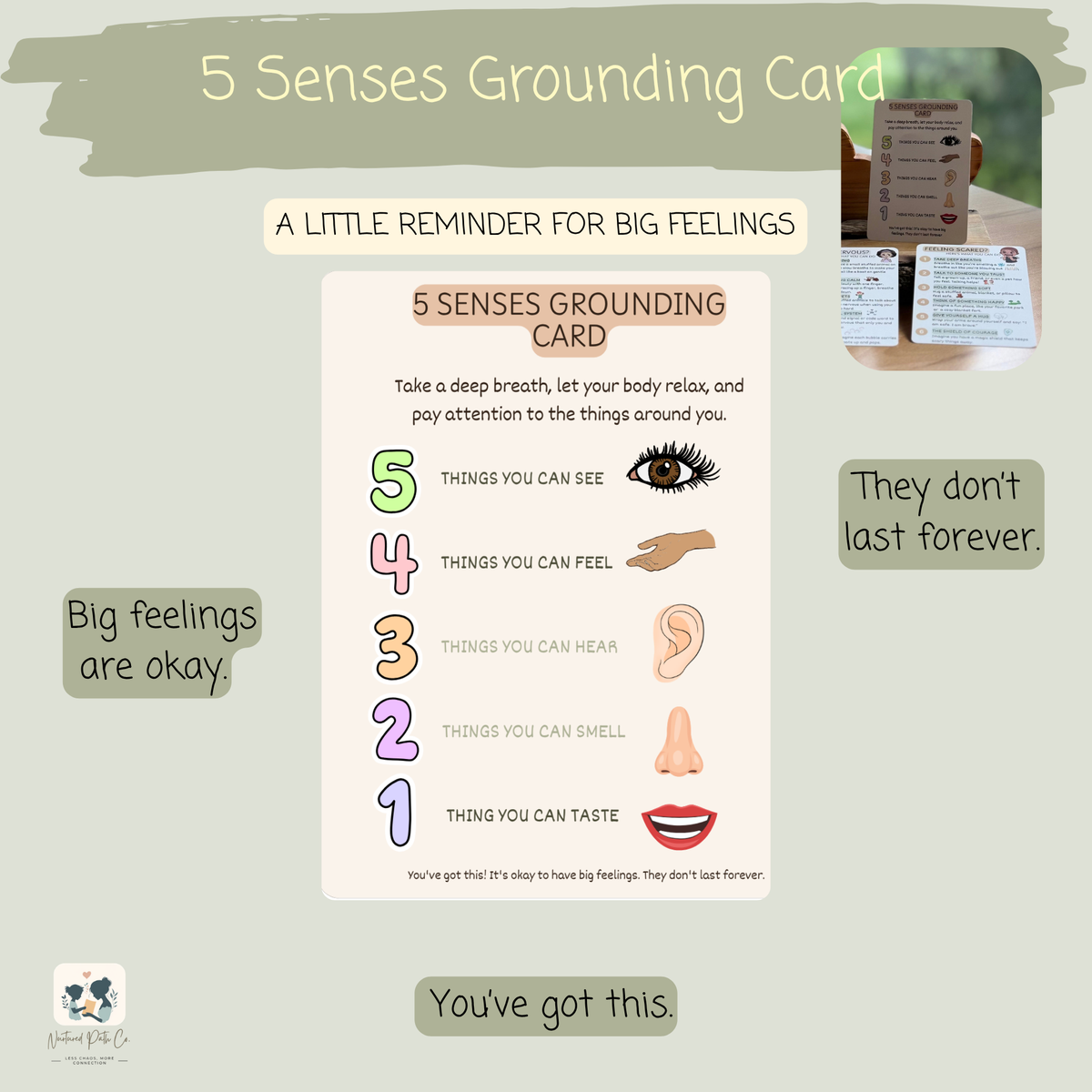 Feelings & Coping Cards for Kids – Printable Emotional Learning Cards