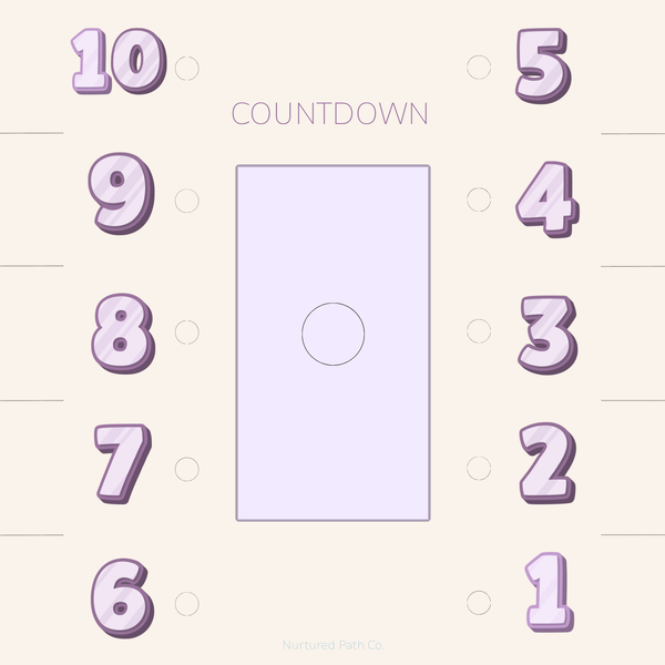 Kids Countdown Chart – Printable Digital Download
