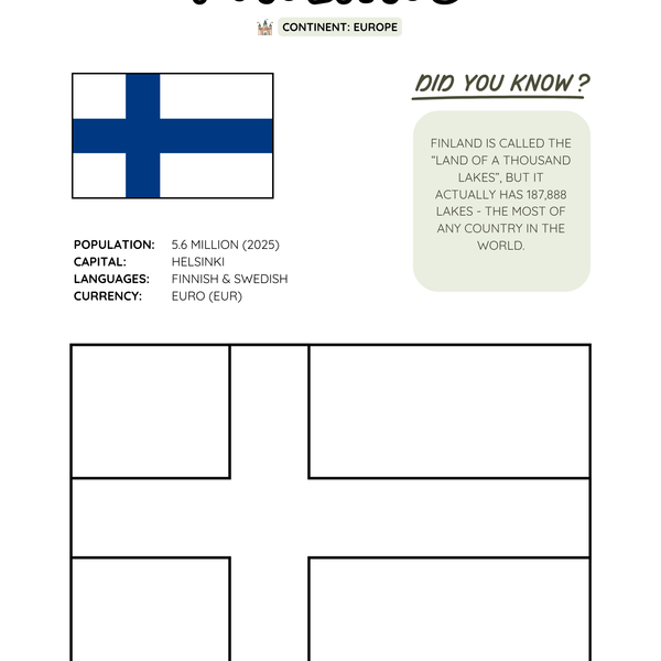 BUNDLE: The Ultimate World Flags Coloring Book for Kids (Digital Download)