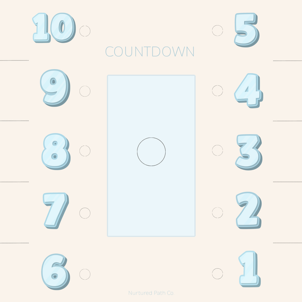 Kids Countdown Chart – Printable Digital Download