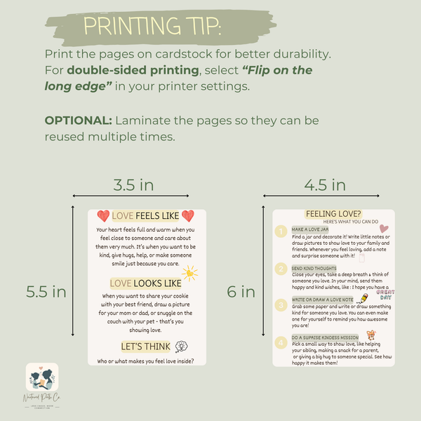 Feelings & Coping Cards for Kids – Printable Emotional Learning Cards