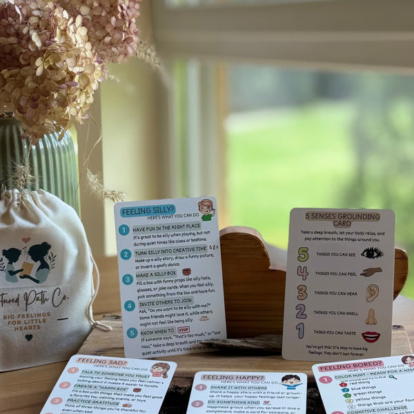 Feelings & Coping Skills Cards for Kids – Social Emotional Learning (SEL)