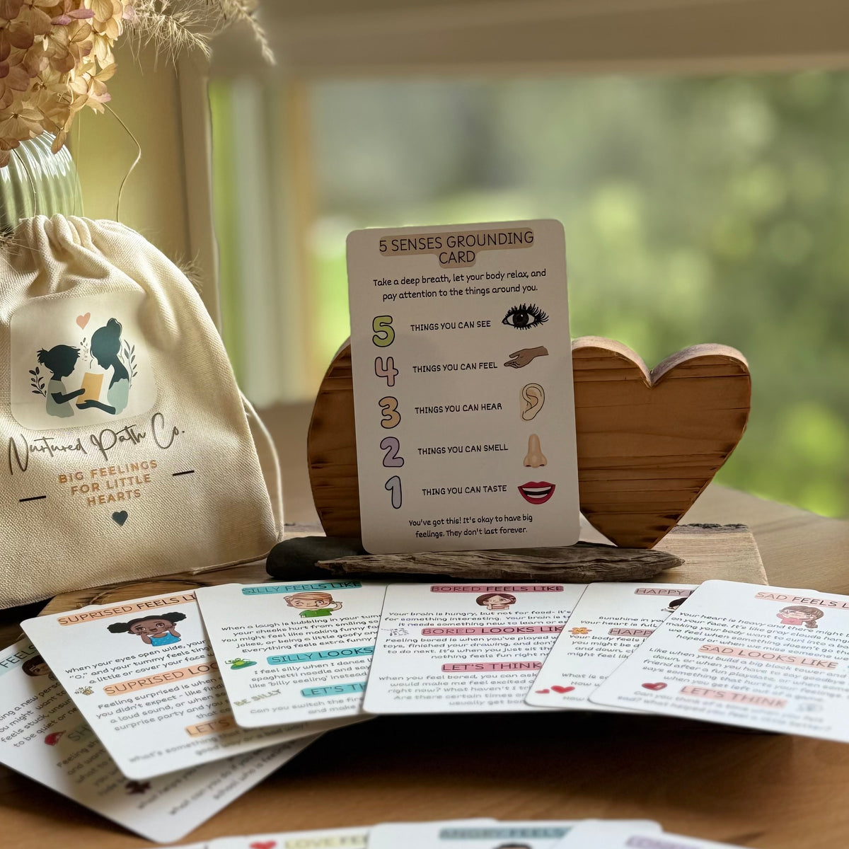 Feelings & Coping Skills Cards for Kids – Social Emotional Learning (SEL)