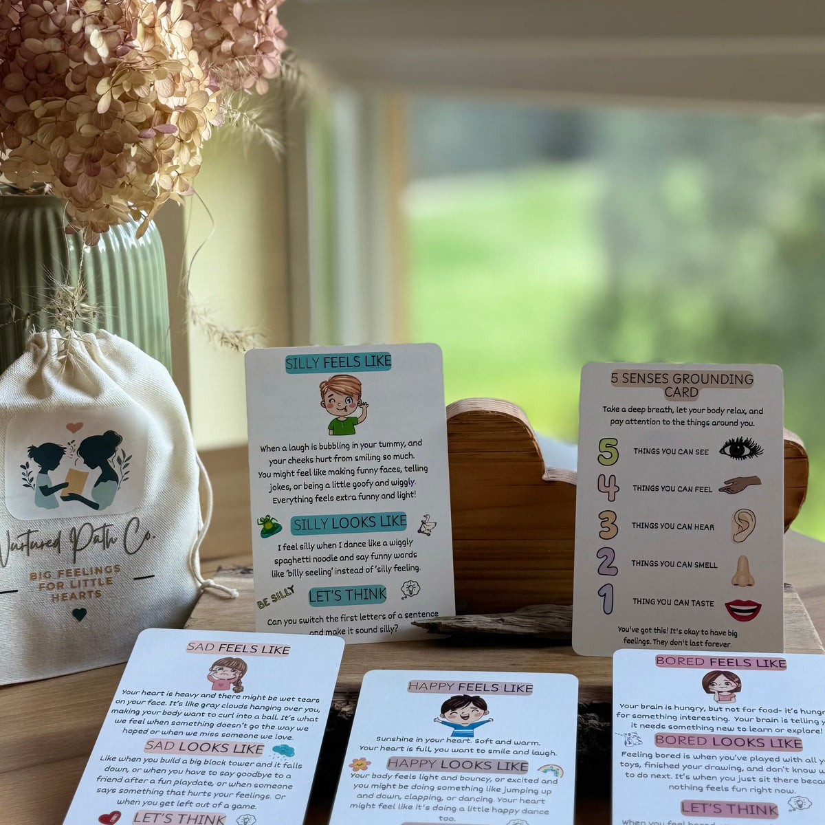 Feelings & Coping Skills Cards for Kids – Social Emotional Learning (SEL)