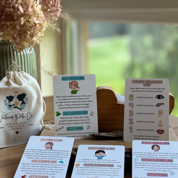 Feelings & Coping Skills Cards for Kids – Social Emotional Learning (SEL)