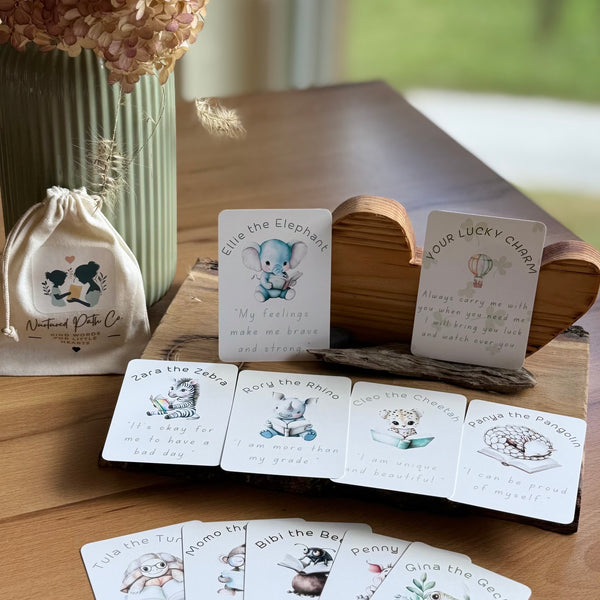 Affirmation Cards for Kids – Wild Animal Edition | Confidence & Positive Self-Talk