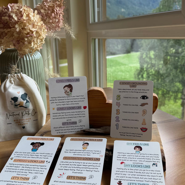 Feelings & Coping Skills Cards for Kids – Social Emotional Learning (SEL)