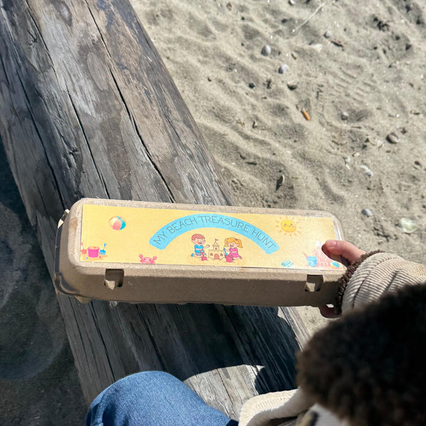 Nature Scavenger Hunt for Kids – Egg Carton Printable Outdoor Activity