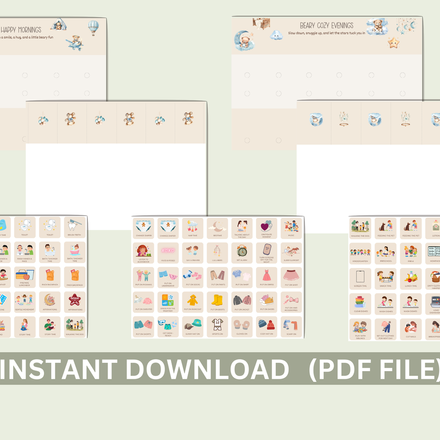 Morning & Evening Routine - Digital Download