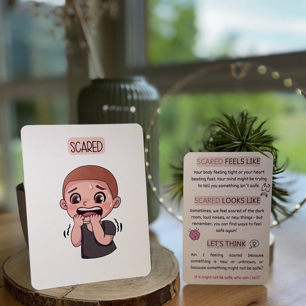 Feelings and Coping Skills Cards for Kids – Social Emotional Learning (SEL)